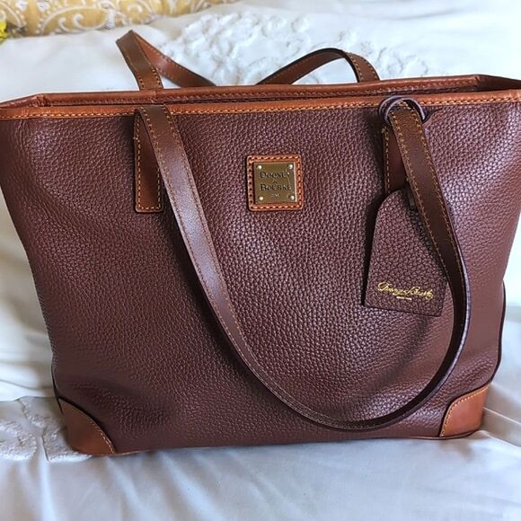 Dooney & Bourke Charleston Everyday Tote- Classic Pebbled Leather 🤎 - Picture 14 of 14
